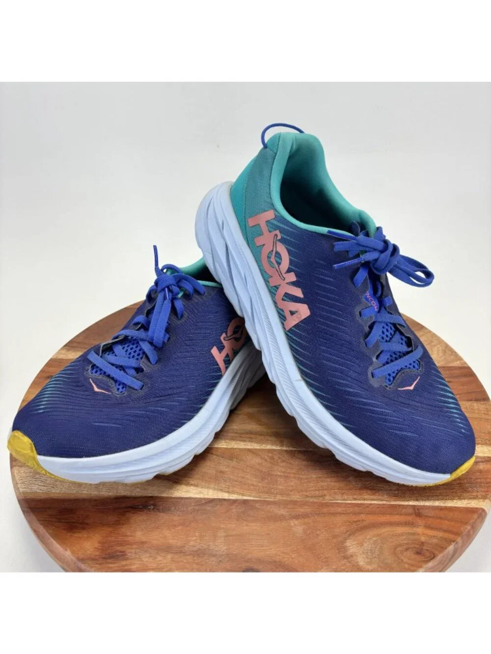 Hoka One One Rincon 3 Bellwether Blue Ceramic Women's Size 9.5 B Running Shoes - Picture 7 of 11